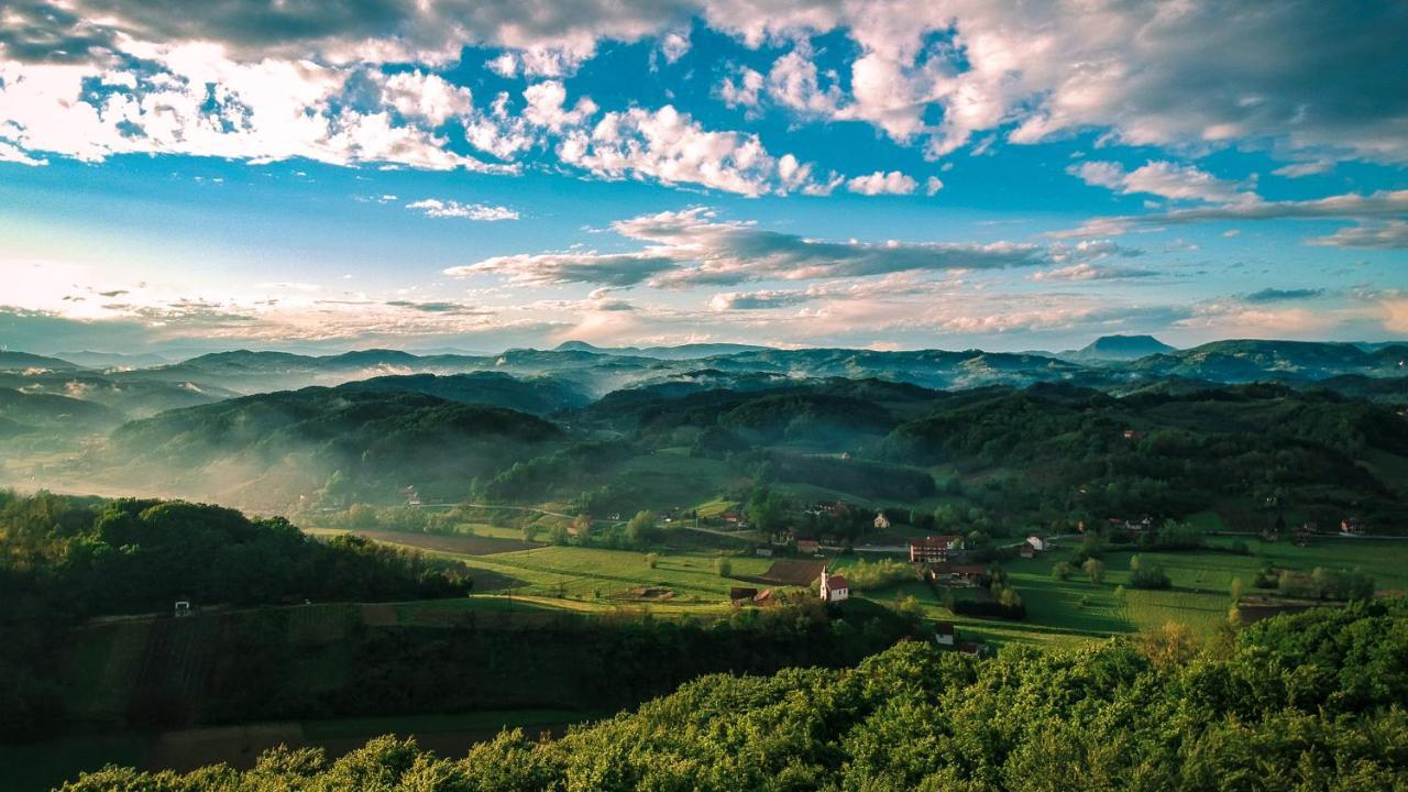 Green Hills Cottage In Zagorje With Magnificent View Ravnice-Desinicke Екстер'єр фото